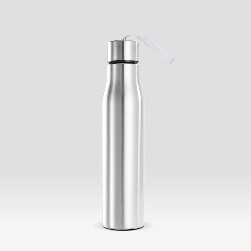 Gourde de Vélo 750ml en Inox Argent / 750ml