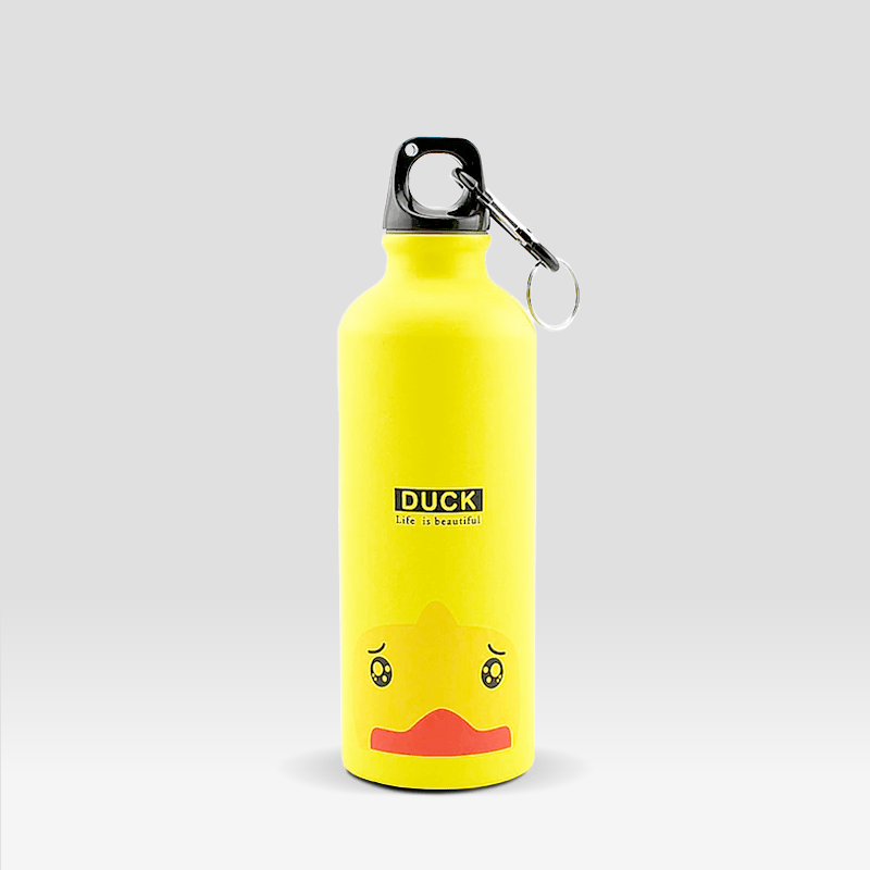 Gourde en Métal Canard Jaune / 500-600ml