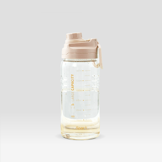 Gourde Transparente 1.5L Rose Rose / 1.5L