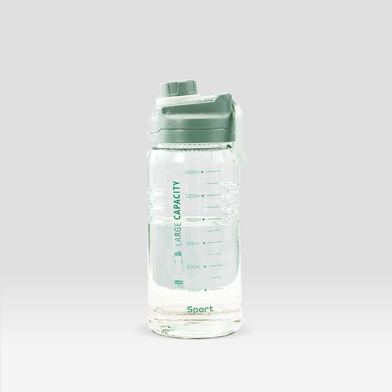 Gourde Transparente 1.5L Verte Vert / 1.5L